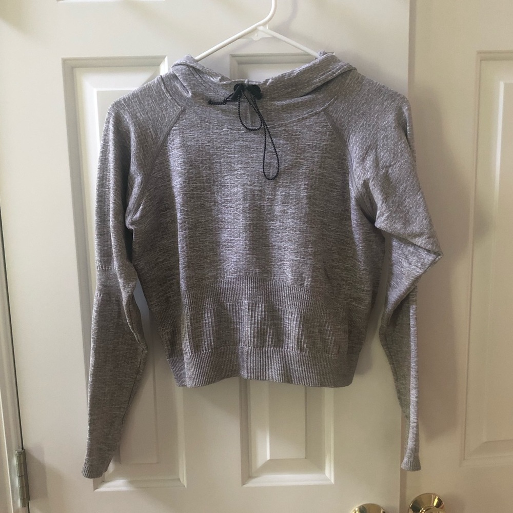 Balance Athletica Crop Hoodie Quartz Collection